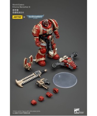 Warhammer 40k Action Figure 1/18 World Eaters Khorne Berzerker 6 13 cm