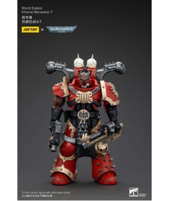 Warhammer 40k Action Figure 1/18 World Eaters Khorne Berzerker 7 13 cm