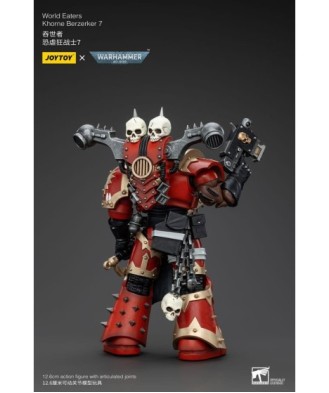 Warhammer 40k Action Figure 1/18 World Eaters Khorne Berzerker 7 13 cm