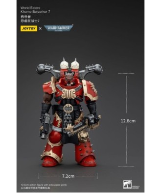Warhammer 40k Action Figure 1/18 World Eaters Khorne Berzerker 7 13 cm