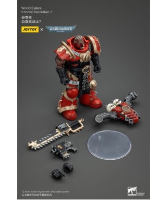Warhammer 40k Action Figure 1/18 World Eaters Khorne Berzerker 7 13 cm