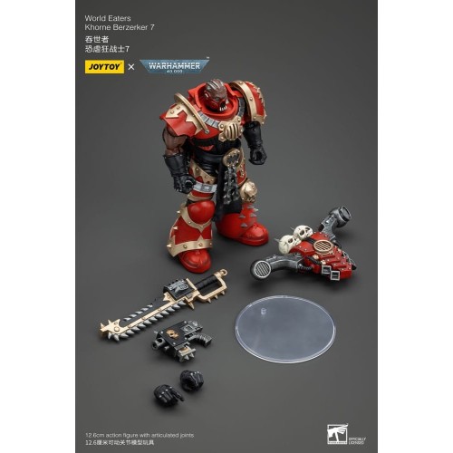 Warhammer 40k Action Figure 1/18 World Eaters Khorne Berzerker 7 13 cm