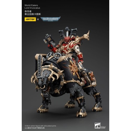 Warhammer 40k Action Figure 1/18 World Eaters Lord Invocatus 13 cm