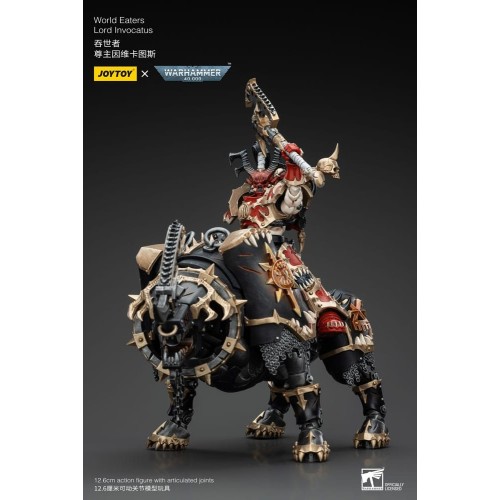 Warhammer 40k Action Figure 1/18 World Eaters Lord Invocatus 13 cm