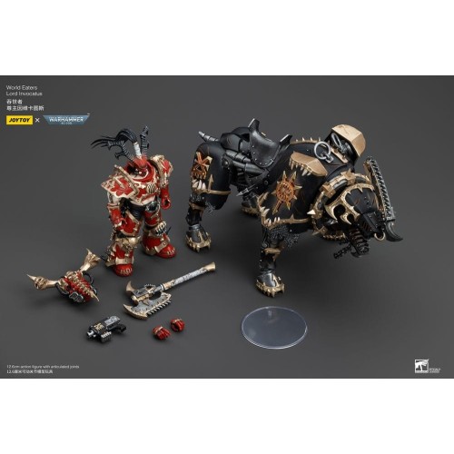 Warhammer 40k Action Figure 1/18 World Eaters Lord Invocatus 13 cm