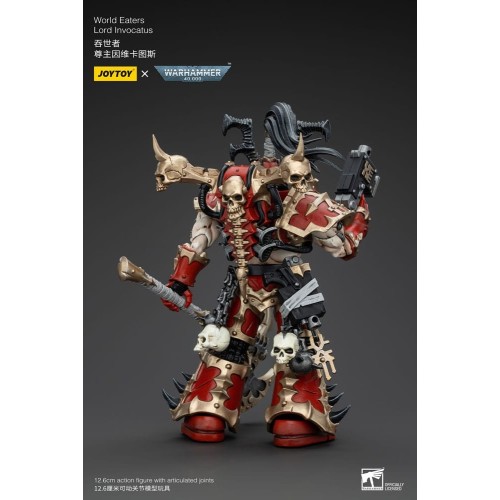 Warhammer 40k Action Figure 1/18 World Eaters Lord Invocatus 13 cm