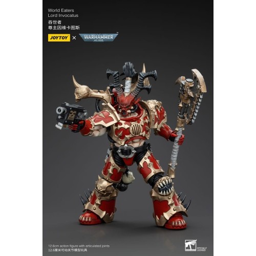 Warhammer 40k Action Figure 1/18 World Eaters Lord Invocatus 13 cm