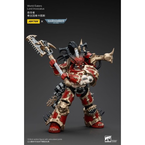 Warhammer 40k Action Figure 1/18 World Eaters Lord Invocatus 13 cm