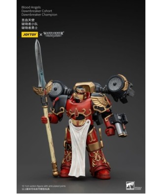 Warhammer The Horus Heresy Action Figure 1/18 Blood Angels Raldoron First Captain of the Blood Angels 13 cm