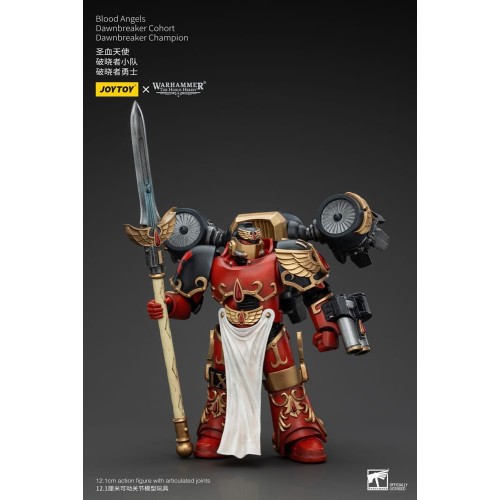 Warhammer The Horus Heresy Action Figure 1/18 Blood Angels Raldoron First Captain of the Blood Angels 13 cm