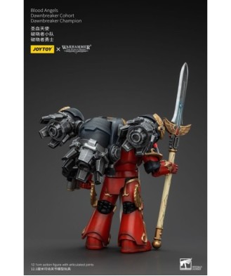 Warhammer The Horus Heresy Action Figure 1/18 Blood Angels Raldoron First Captain of the Blood Angels 13 cm