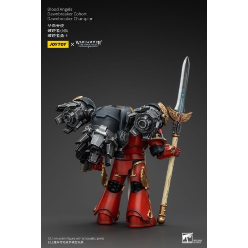 Warhammer The Horus Heresy Action Figure 1/18 Blood Angels Raldoron First Captain of the Blood Angels 13 cm