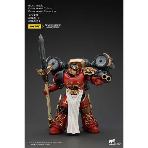 Warhammer The Horus Heresy Action Figure 1/18 Blood Angels Raldoron First Captain of the Blood Angels 13 cm