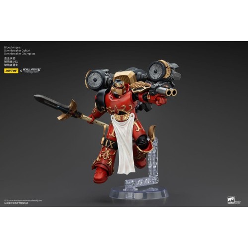 Warhammer The Horus Heresy Action Figure 1/18 Blood Angels Raldoron First Captain of the Blood Angels 13 cm