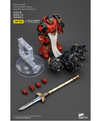Warhammer The Horus Heresy Action Figure 1/18 Blood Angels Raldoron First Captain of the Blood Angels 13 cm
