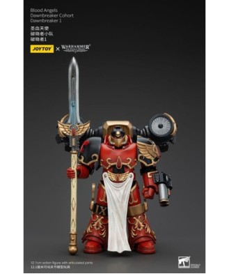 Warhammer The Horus Heresy Action Figure 1/18 Blood Angels Dawnbreaker Cohort Dawnbreaker 1 13 cm