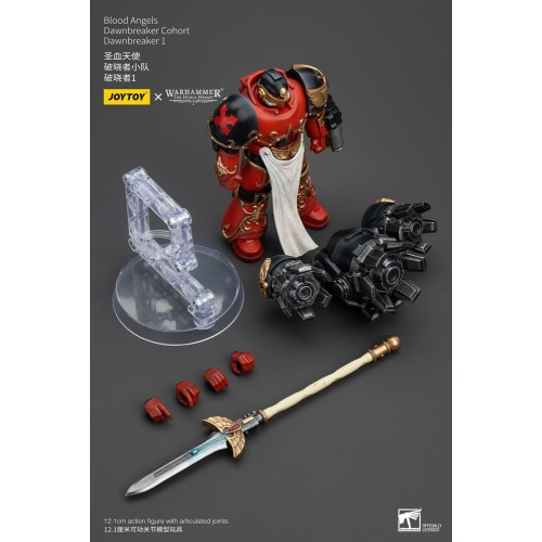 Warhammer The Horus Heresy Action Figure 1/18 Blood Angels Dawnbreaker Cohort Dawnbreaker 1 13 cm
