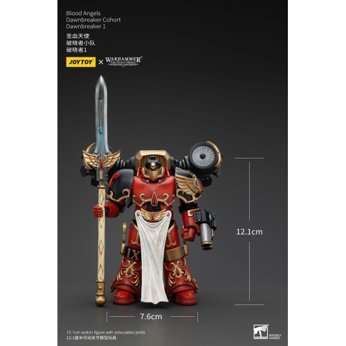 Warhammer The Horus Heresy Action Figure 1/18 Blood Angels Dawnbreaker Cohort Dawnbreaker 1 13 cm