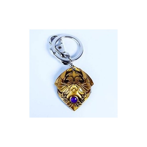 Warhammer 40K Metal Keychain Custodian Shoulder Plate