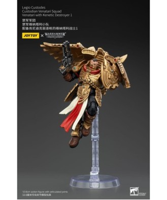 Warhammer The Horus Heresy Action Figure 1/18 Legio Custodes Custodian Venatari Squad Venatari+Kenetic Destroyer 1 13cm