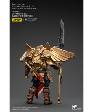 Warhammer The Horus Heresy Action Figure 1/18 Legio Custodes Custodian Venatari Squad Venatari with Venatari Lance 13cm