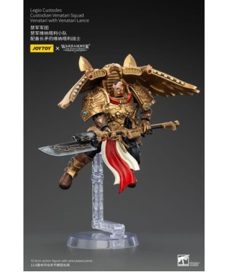 Warhammer The Horus Heresy Action Figure 1/18 Legio Custodes Custodian Venatari Squad Venatari with Venatari Lance 13cm