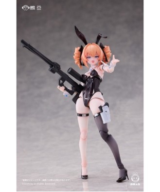 Bunny Rapid Action Squad Action Figure Kit 1/12 Sniper Leoni 15 cm