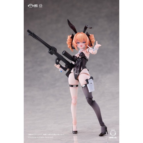 Bunny Rapid Action Squad Action Figure Kit 1/12 Sniper Leoni 15 cm