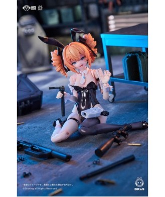 Bunny Rapid Action Squad Action Figure Kit 1/12 Sniper Leoni 15 cm