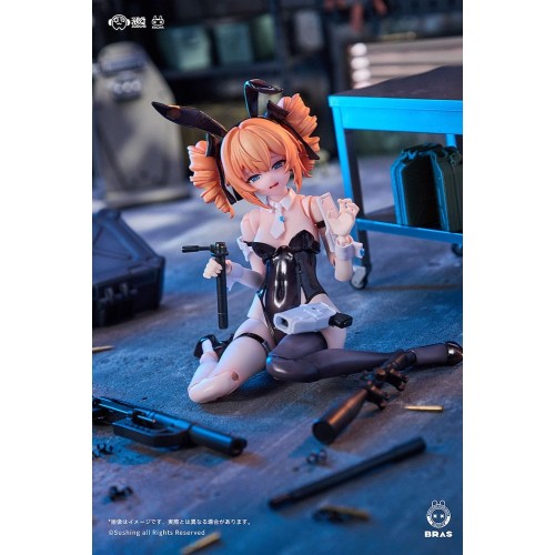 Bunny Rapid Action Squad Action Figure Kit 1/12 Sniper Leoni 15 cm