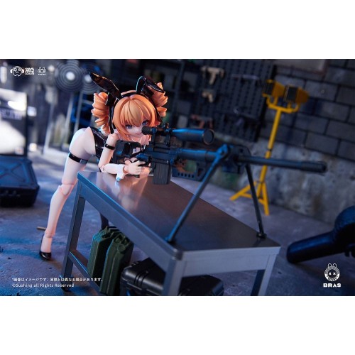 Bunny Rapid Action Squad Action Figure Kit 1/12 Sniper Leoni 15 cm