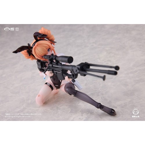Bunny Rapid Action Squad Action Figure Kit 1/12 Sniper Leoni 15 cm