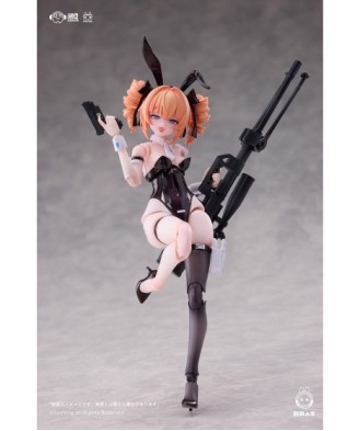 Bunny Rapid Action Squad Action Figure Kit 1/12 Sniper Leoni 15 cm