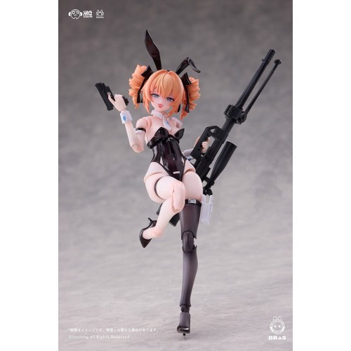 Bunny Rapid Action Squad Action Figure Kit 1/12 Sniper Leoni 15 cm