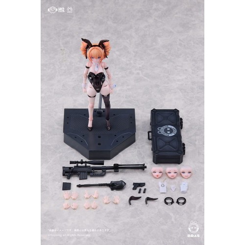 Bunny Rapid Action Squad Action Figure Kit 1/12 Sniper Leoni 15 cm