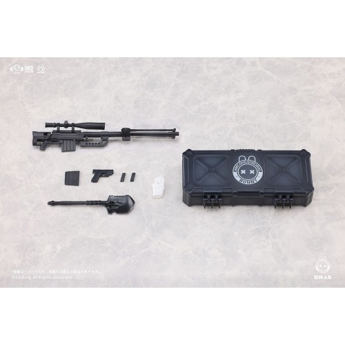 Bunny Rapid Action Squad Action Figure Kit 1/12 Sniper Leoni 15 cm