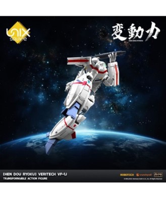 Hen Dou Ryoku Veritech Diecast Action Figure VF-1J 21 cm