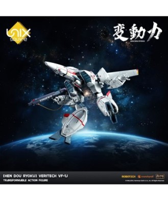 Hen Dou Ryoku Veritech Diecast Action Figure VF-1J 21 cm