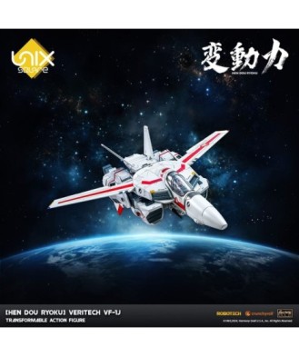 Hen Dou Ryoku Veritech Diecast Action Figure VF-1J 21 cm