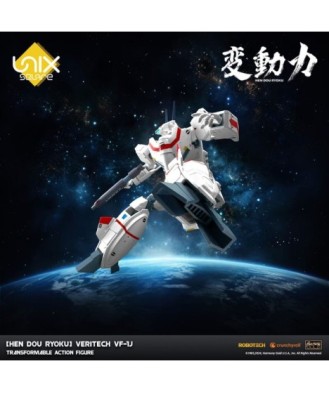 Hen Dou Ryoku Veritech Diecast Action Figure VF-1J 21 cm
