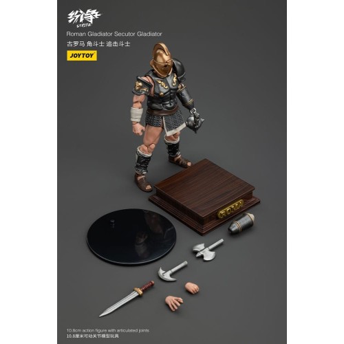 Strife Action Figure 1/18 Roman Gladiator Secutor Gladiator 11 cm