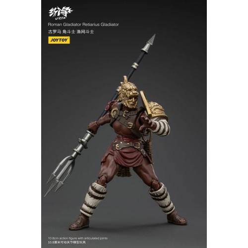 Strife Action Figure 1/18 Roman Gladiator Retiarius Gladiator 11 cm