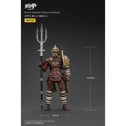 Strife Action Figure 1/18 Roman Gladiator Retiarius Gladiator 11 cm