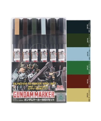 Gundam marker ams-127 MSV Set