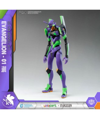 Neon Genesis Evangelion AMK Series Plastic Model Kit Eva-01 20 cm