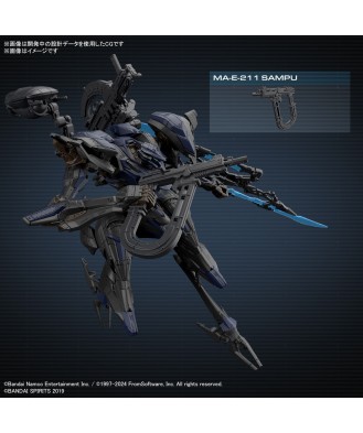30MM Armored Core VI Fires of Rubicon Schneider Nachtreiher/40E Steel Haze