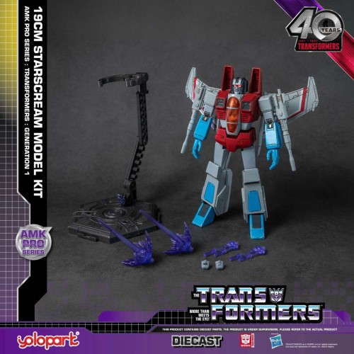 Transformers: Generation One AMK Pro Series Plastic Model Kit Starscream 19 cm