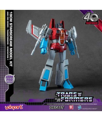Transformers: Generation One AMK Pro Series Plastic Model Kit Starscream 19 cm