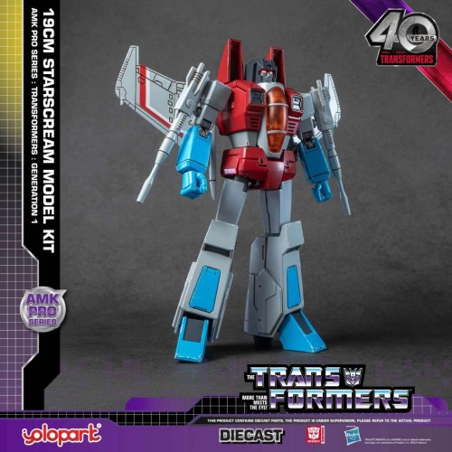 Transformers: Generation One AMK Pro Series Plastic Model Kit Starscream 19 cm