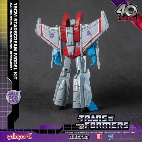 Transformers: Generation One AMK Pro Series Plastic Model Kit Starscream 19 cm